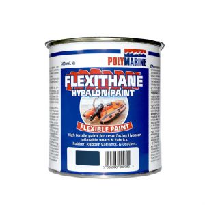 POLYMARINE FLEXITHANE HYPALON PAINT Midnight Blue (click for enlarged image)